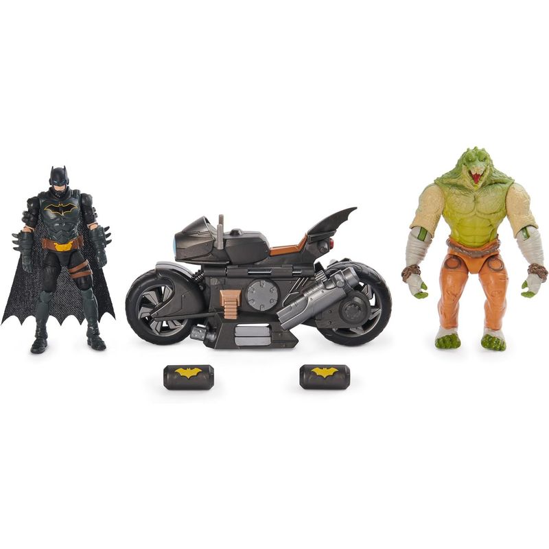 SPIN MASTER - Dc comics Batman Paquete De Batalla Transformable Batcycle