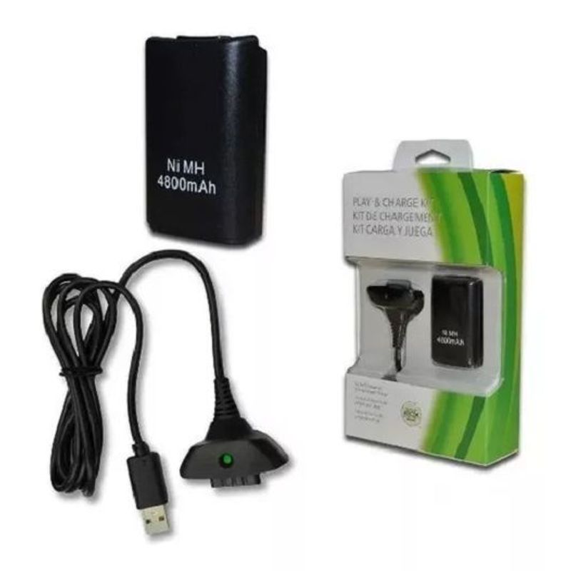 GENERICO - Kit Carga Y Juega XBOX 360