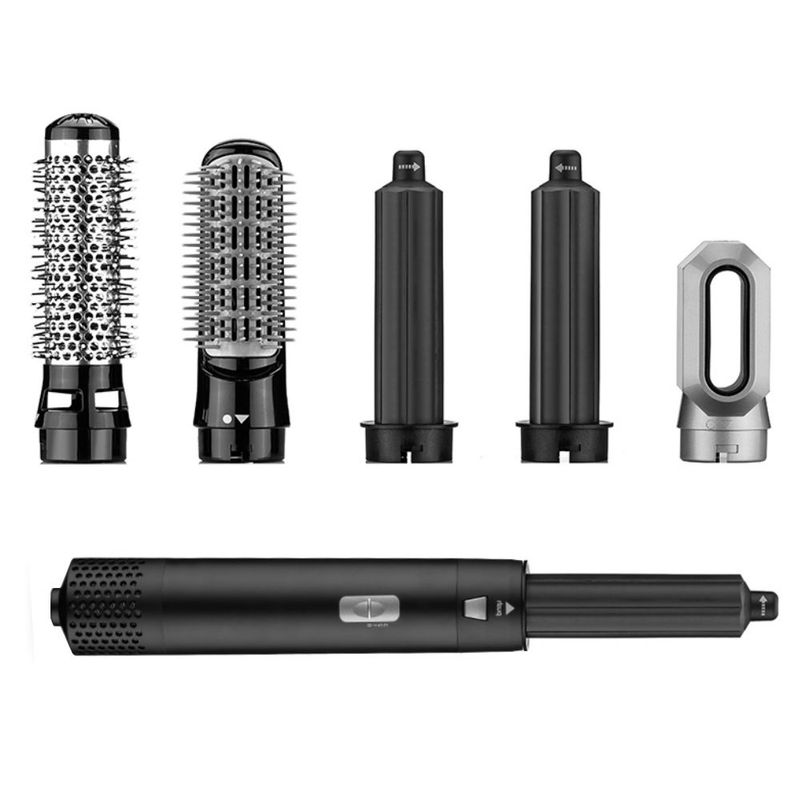 GENERICO - Set Cepillo Secador 5 En 1 Rizador Automático Hot Air Styler