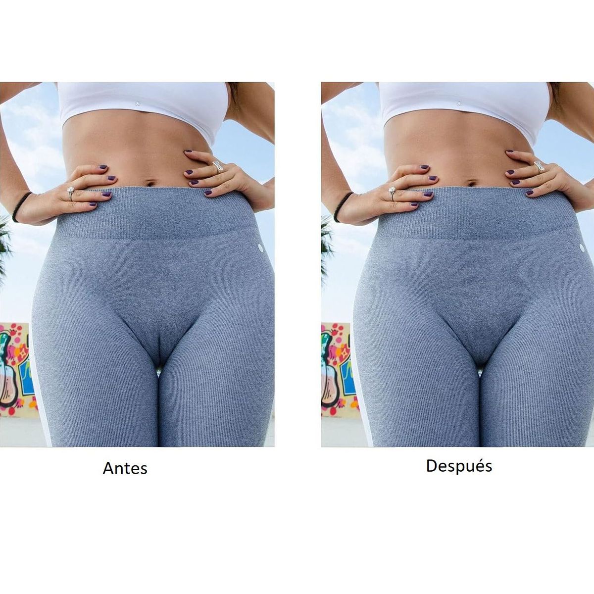 GENERICO - Almohadilla Corrector Dedo De Camello Camel Toe Silicona