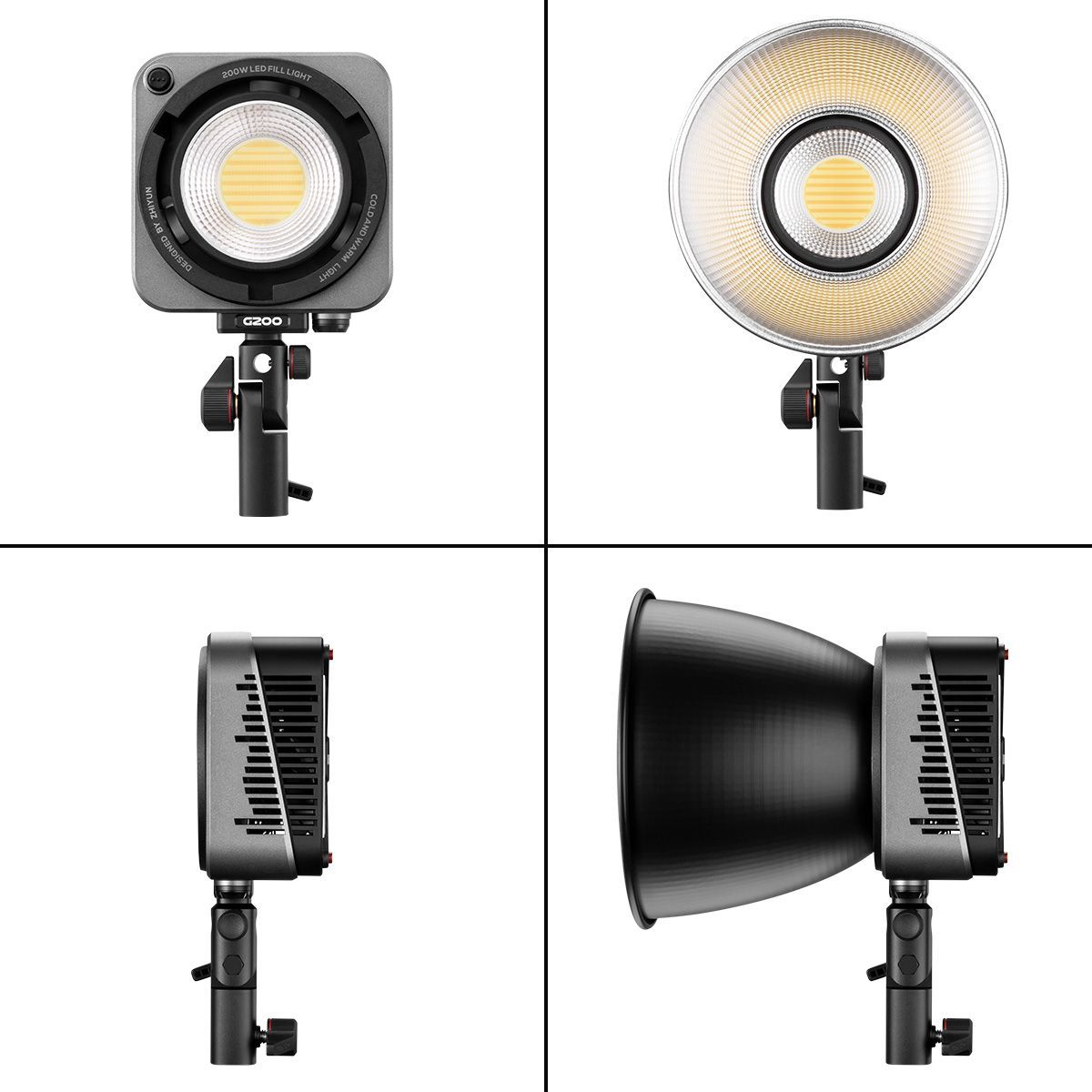 ZHIYUN - Zhiyun MOLUS G200 Luz LED COB de Bolsillo Bicolor 200W