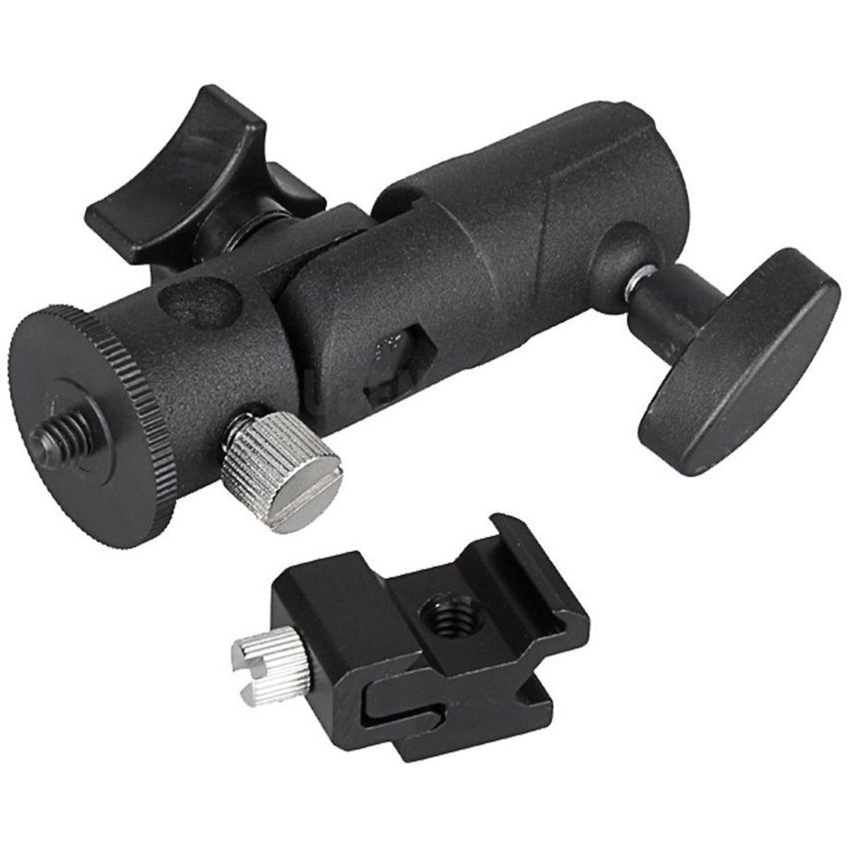 GENERICO - Soporte de zapata flash metálico para trípode de luz