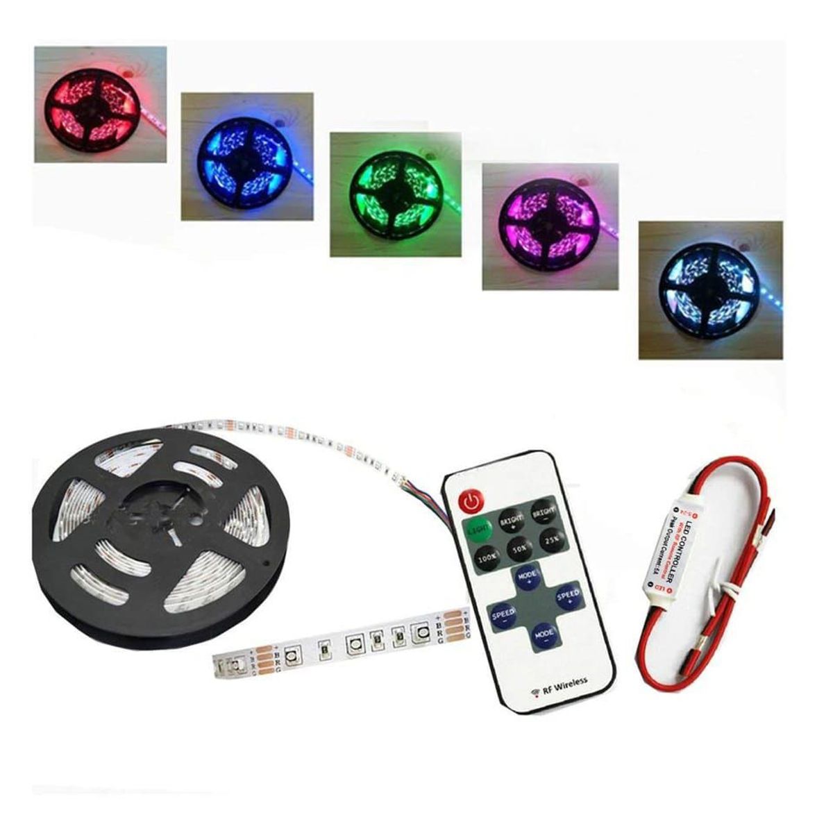 UNIVERSAL - DIMMER CONTROLADOR SECUENCIADOR LUCES LED CON CONTROL