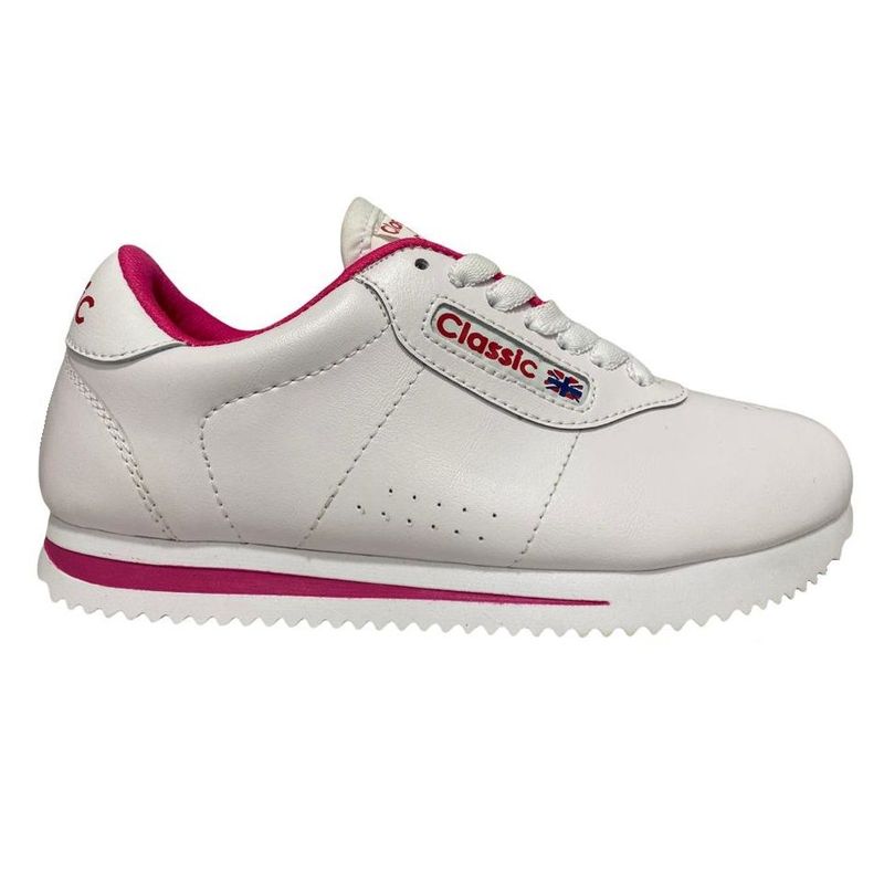 GENERICO - Tenis Casual Deportivo Zapato Clásico De Moda Calzado Unisex Fucsia