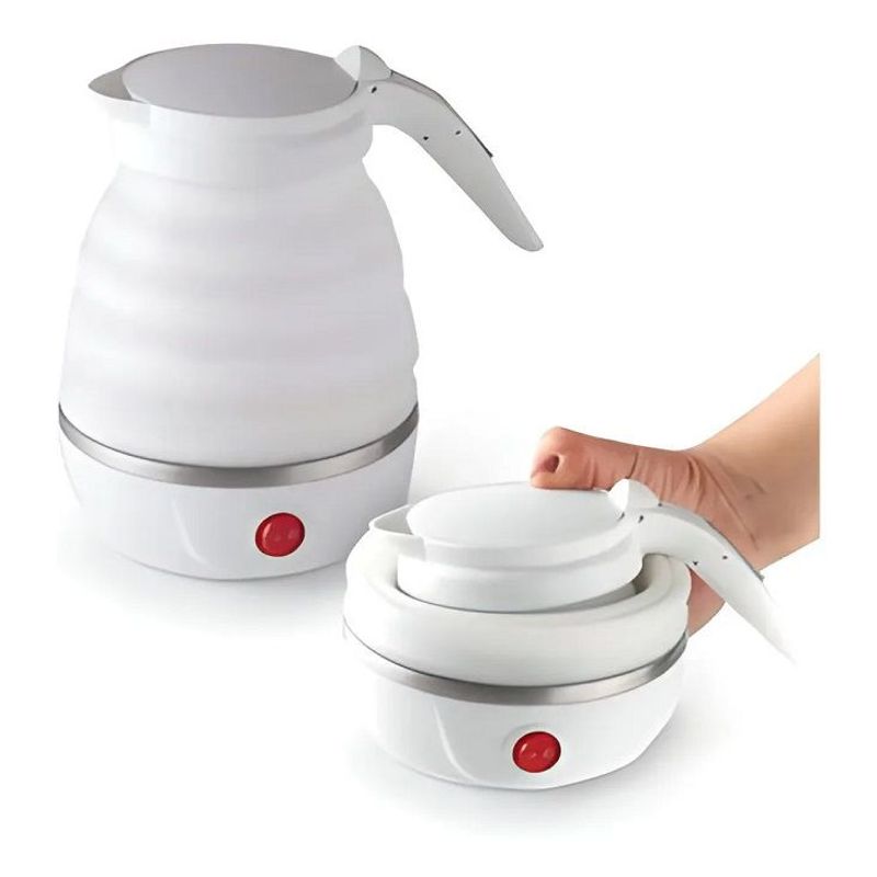 GENERICO - Tetera Eléctrica Calentador Hervidor De Agua Plegable Viaje 600ml