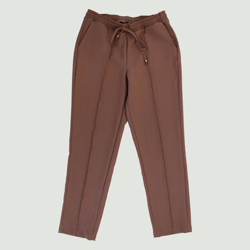L Y H - Pantalon Para Mujer Café Marca L&H