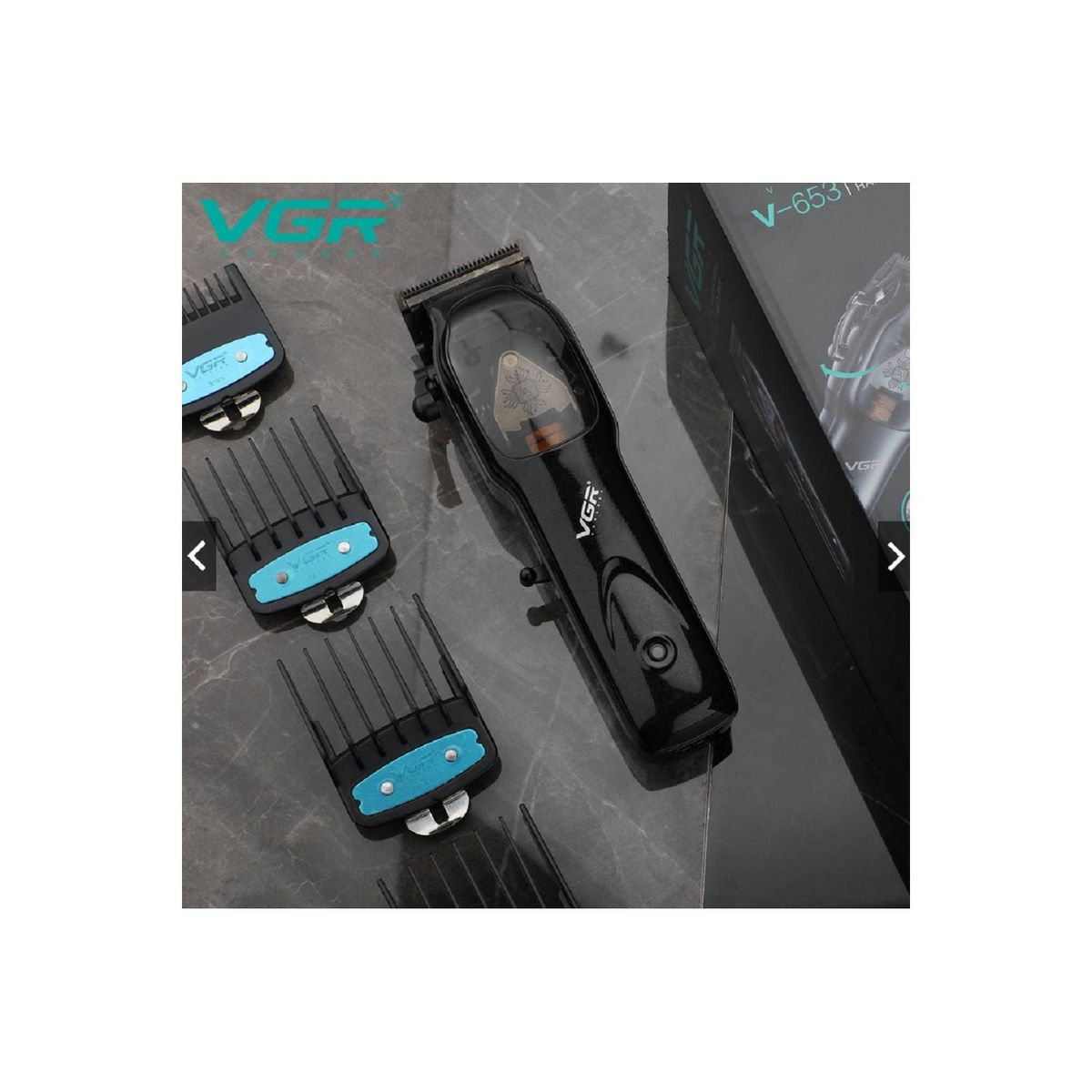 VGR - MAQUINA VGR 653 MOTOR MAGNÉTICO DE 9000RPM CON BASE DE CARGA