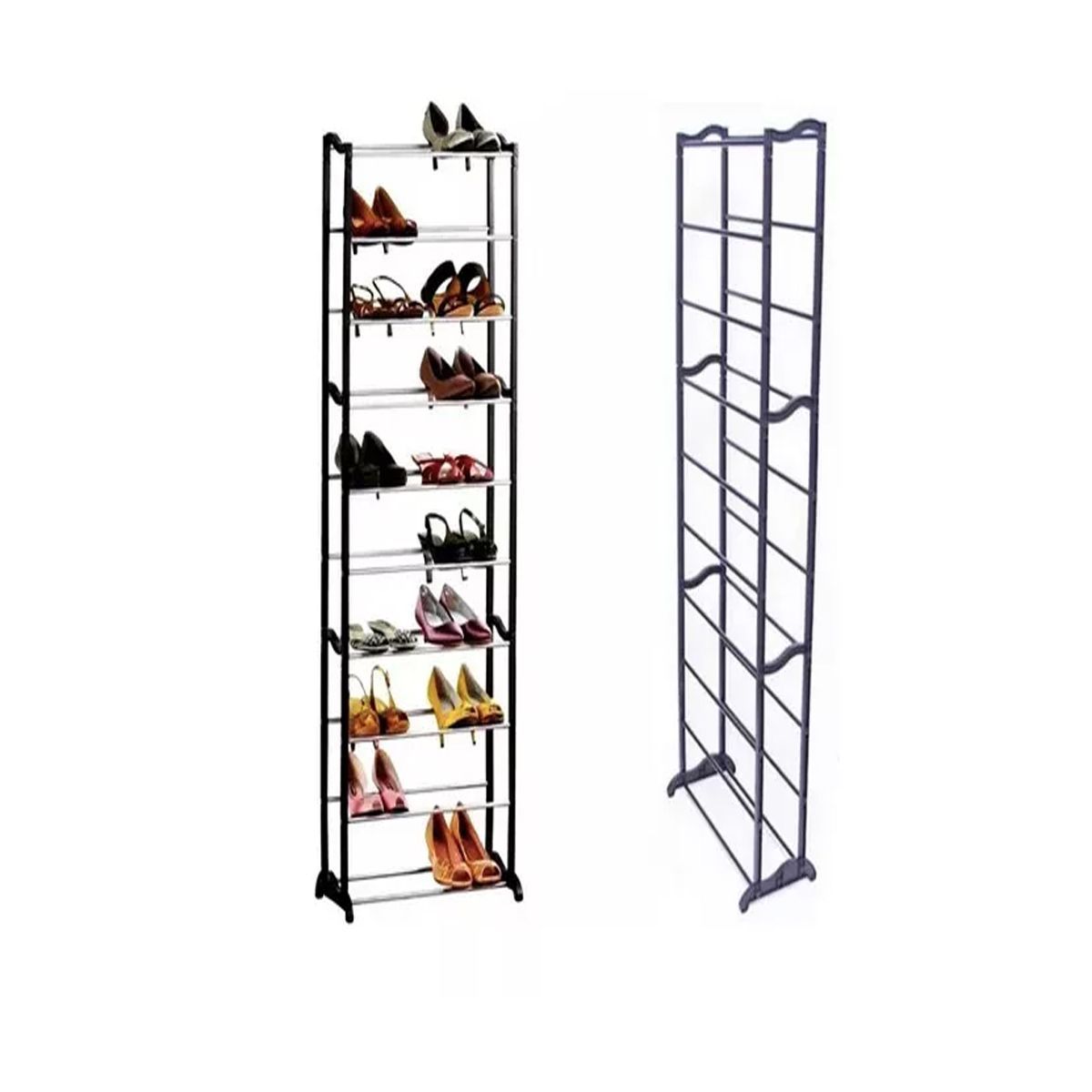 GENERICO - Organizador De Calzado Zapatos 30 Pares Zapatero 10 Niveles