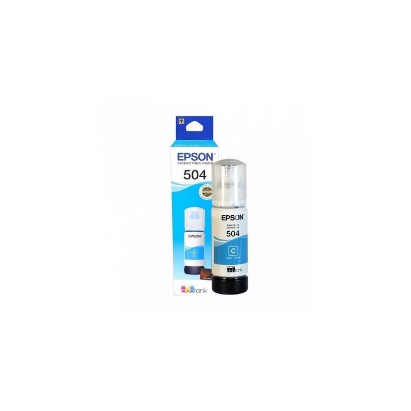 EPSON - Botella Epson T504220-AL CYAN L4150  L4160 6000 paginas