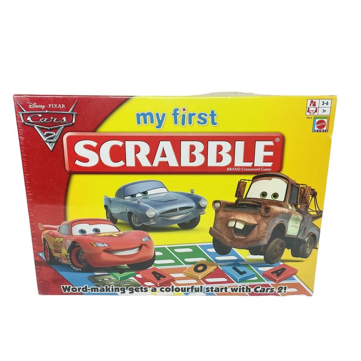 JUGUETERIA EXPRESS - Juego De Mesa Scrabble De Cars 2 Para Niños