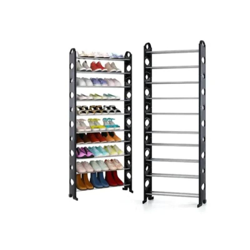 GENERICO - Organizador Para Zapatos Zapatero De 10 Niveles 30 Pares De Uso