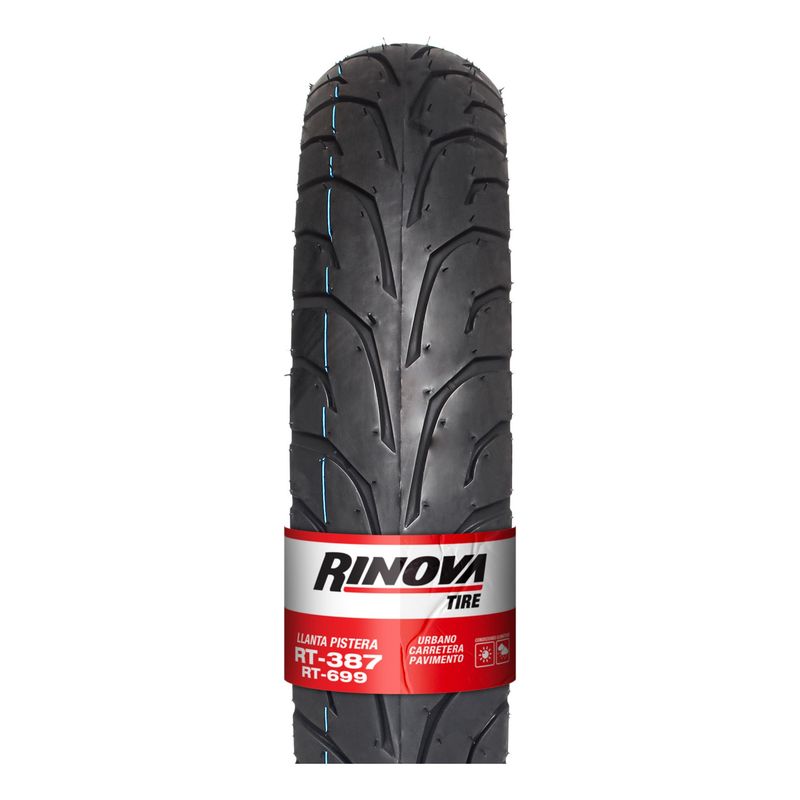 MERLIN ROD RINOVA - Llanta Pistera 140/70-17 Rt-699 Tl Sellomatic 78l Rinova