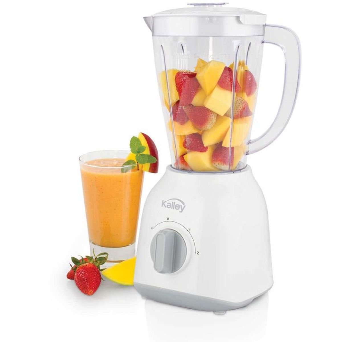 KALLEY - Licuadora kalley k-ml400 blanco