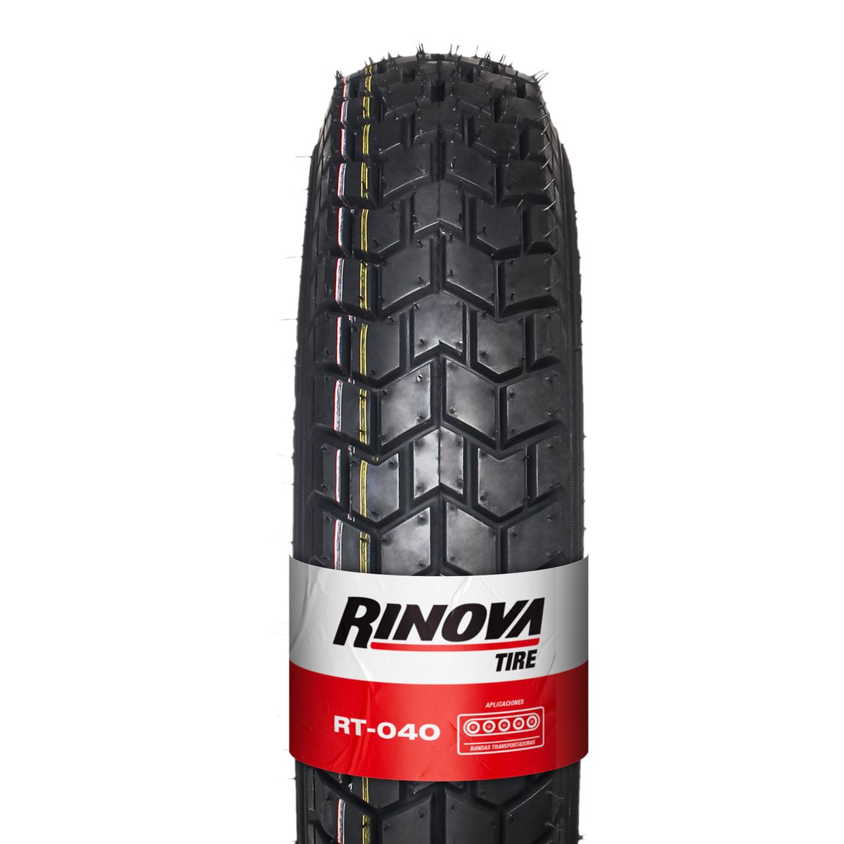 MERLIN ROD RINOVA - Llanta Carretilla 400-8 Rt-040 Tt 4pr 60f Rinova Tires