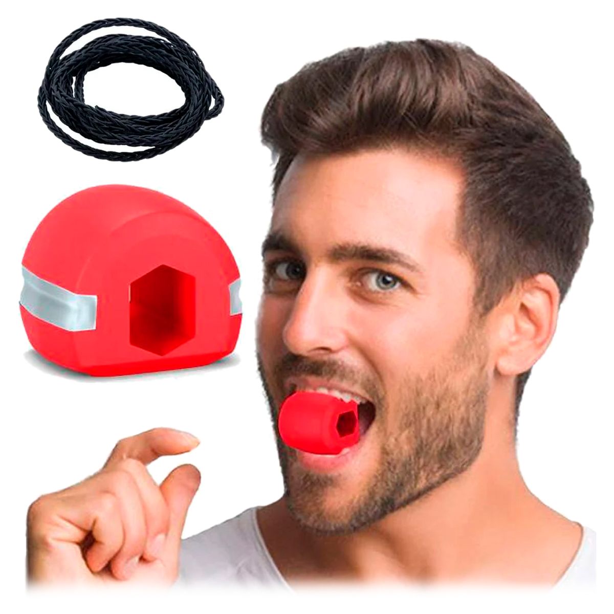 GENERICO - Ejercitador Mandibula Papada Tonificador Ejercicio Jawline