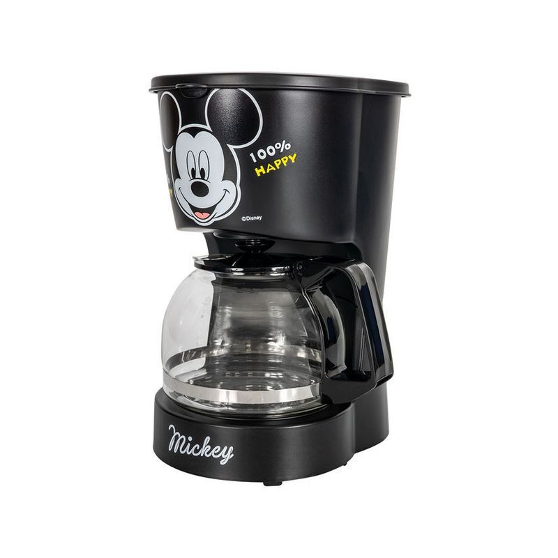 DISNEY - Cafetera kalley 4 tazas mickey mouse de disney k-dmcm4n negro