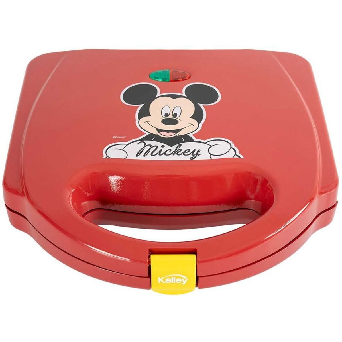 DISNEY - Sanduchera kalley mickey mouse de disney k-dsm101 roja