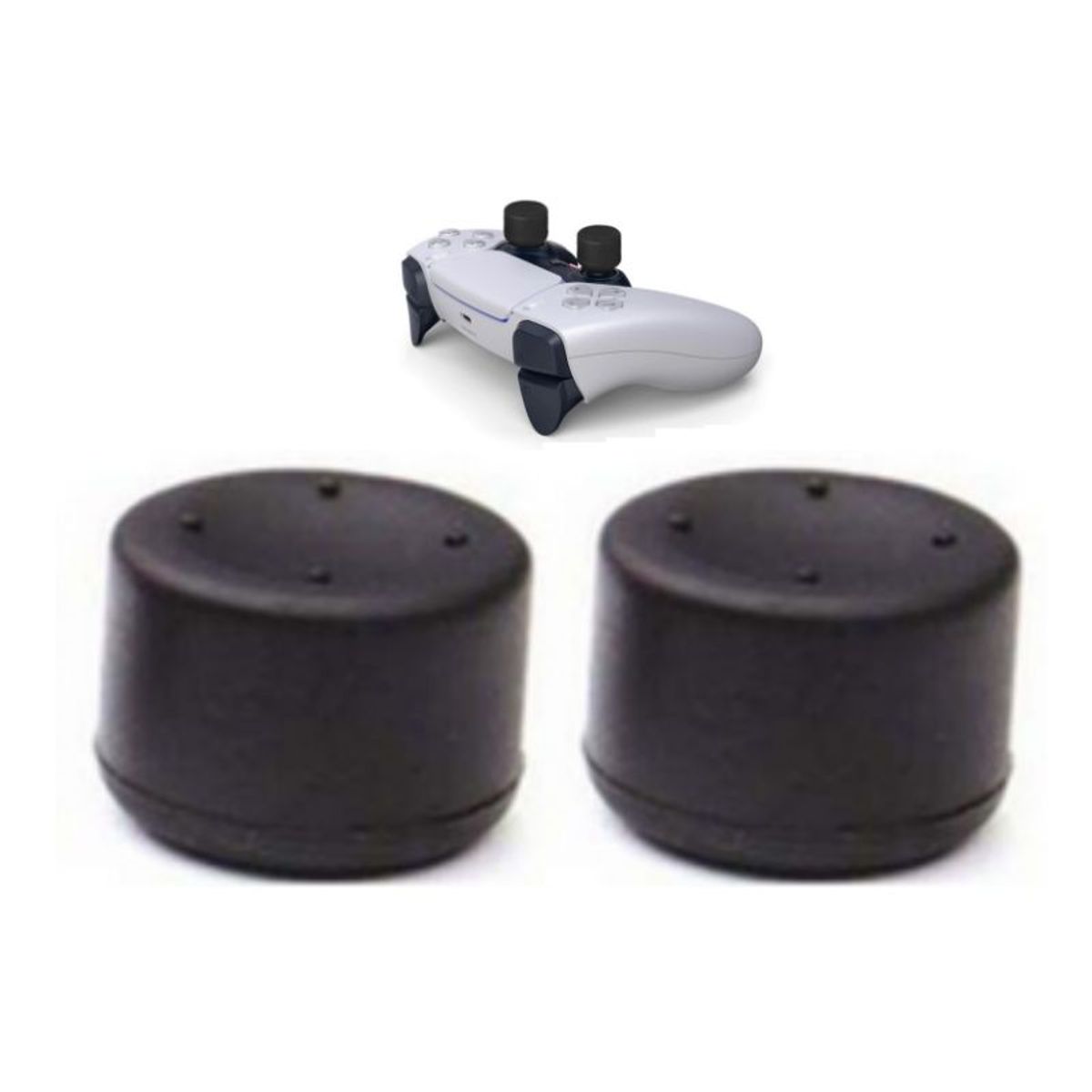 GENERICO - x2 Capucha Stick Goma Grips Joystick para Sony Ps4 Ps5