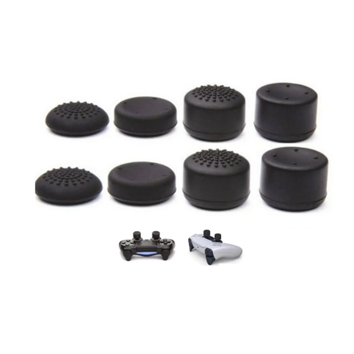 GENERICO - x8 Cubierta Stick Goma Grips Joystick para Sony Ps4 Ps5