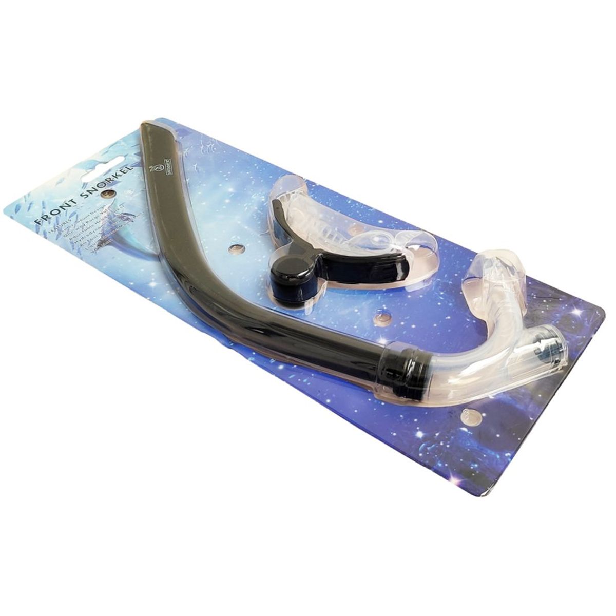 SWIMMER - SNORKEL FRONTAL NEGRO MARCA SWIMMER ORIGINAL.