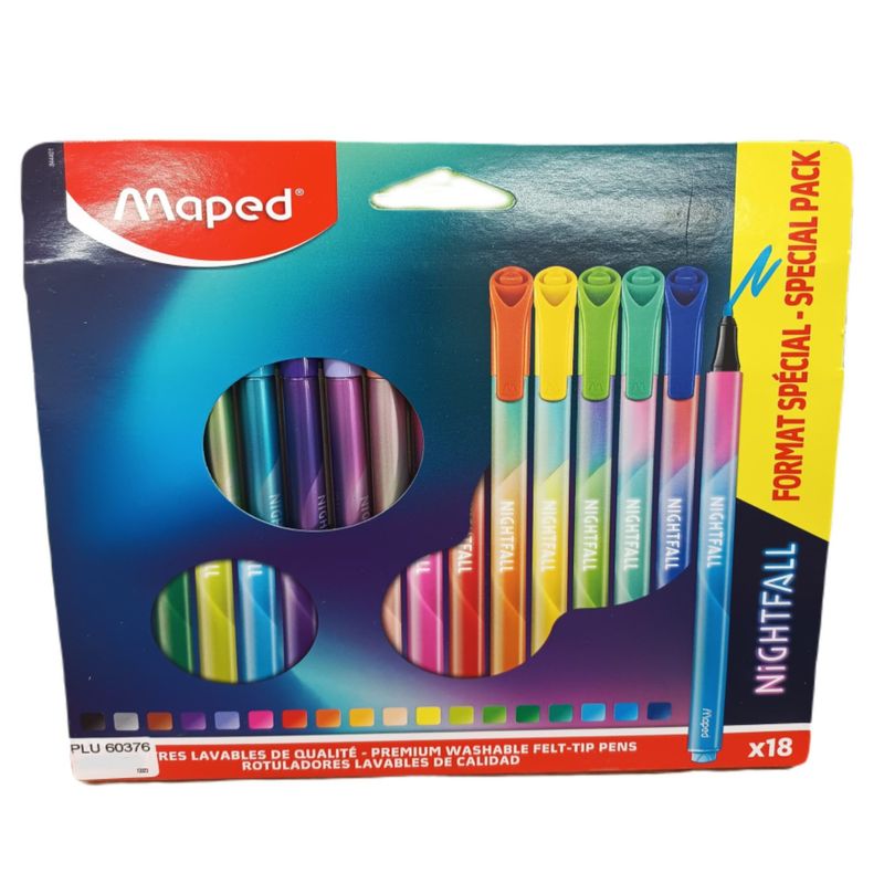 MAPED - PLUMON NIGHTFALL X 18 REF. 844401 MAPED