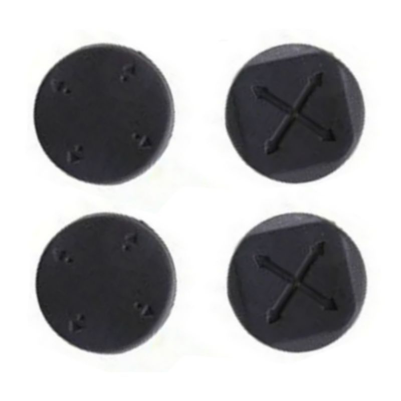 GENERICO - x4 Cubierta Goma Capucha para Sony PsVita Vita Slim Fat.