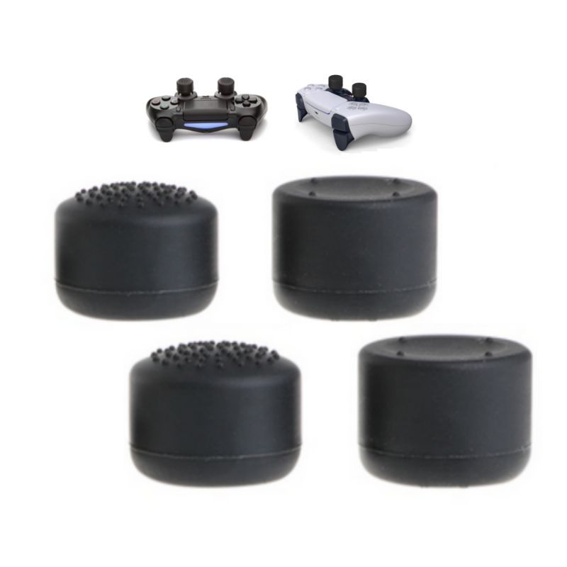 GENERICO - x4 Capucha Stick Goma Grips Joystick para Sony Ps4 Ps5