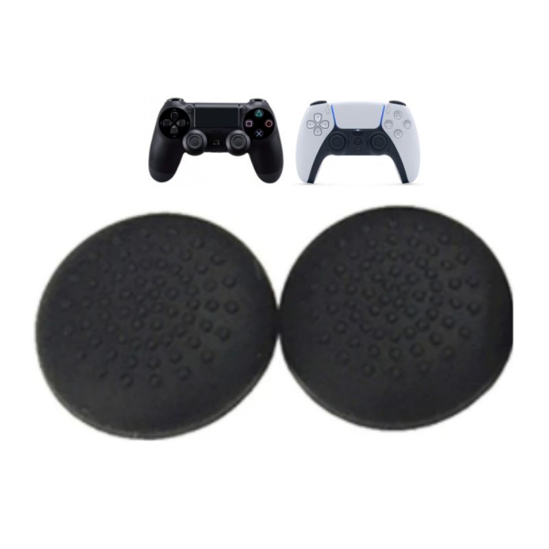 GENERICO - x2 Cubierta Stick Goma Grips Joystick para Sony Ps4 Ps5