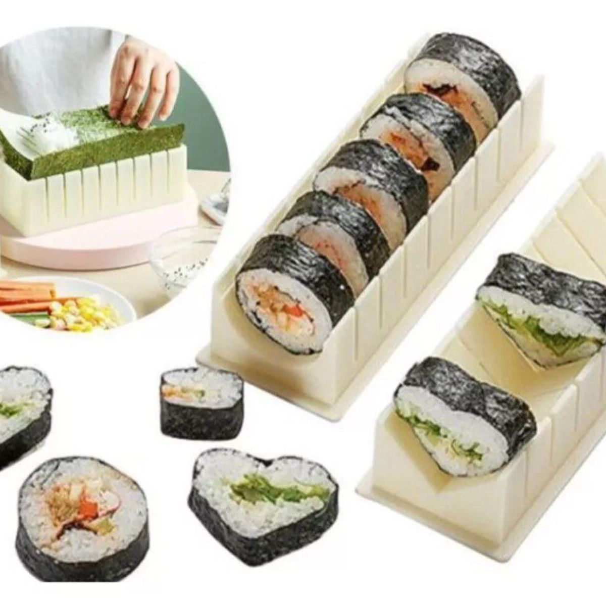 ZHOPI CO - Molde Multifuncional Para Hacer Sushi