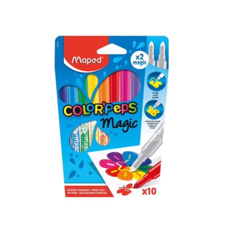 MAPED - PLUMON COLOR PEPS MAGIC X 10 REF. 844612 MAPED
