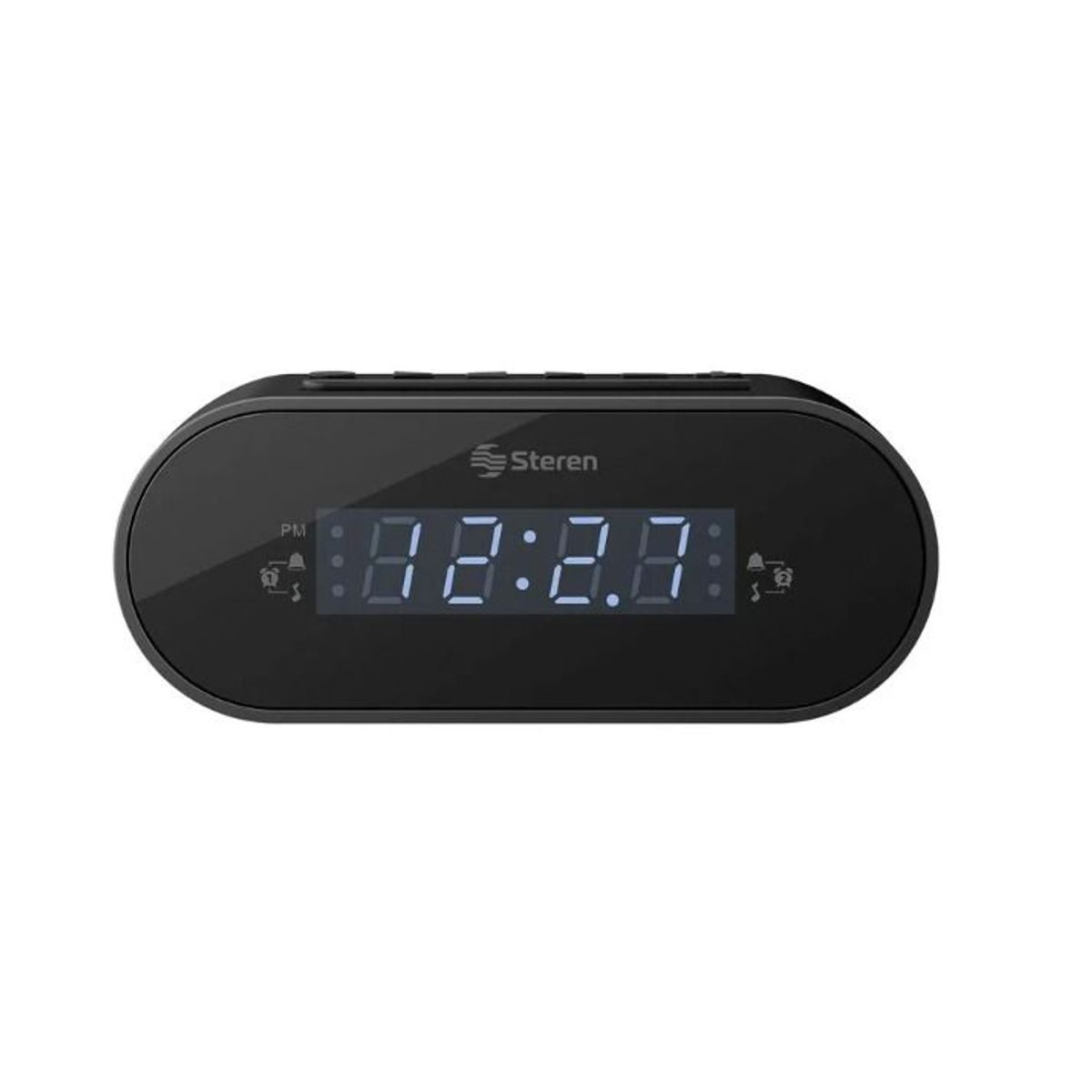 STEREN - Radio Reloj Despertador Digital Fm Steren Clk-240