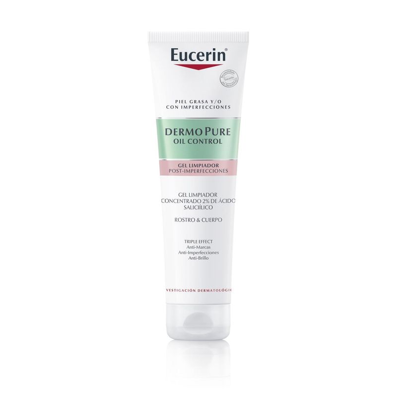 EUCERIN - Limpiador Eucerin Dermopure Oil Control Triple Effect 150ml