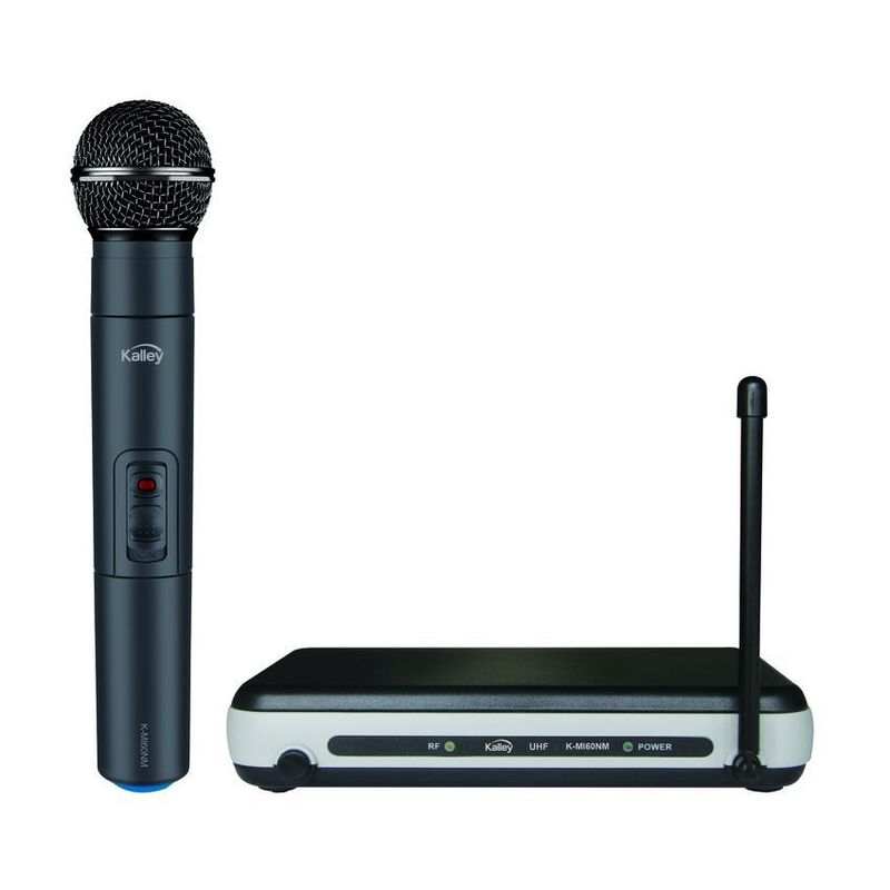KALLEY - Micrófono kalley inalámbrico k-mi60nm - negro
