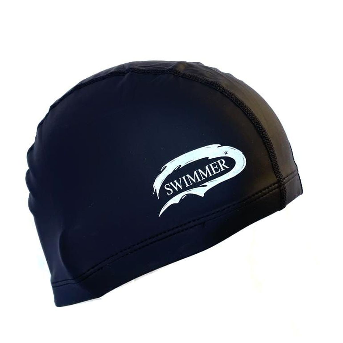 SWIMMER - GORRO NATACION ORIGINAL POLIURETANO NEGRO