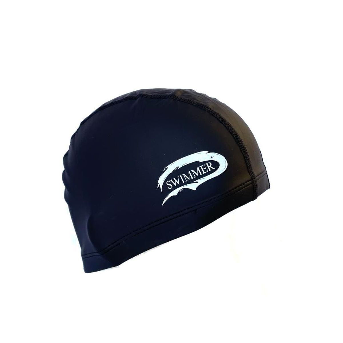SWIMMER - GORRO NATACION ORIGINAL POLIURETANO NEGRO