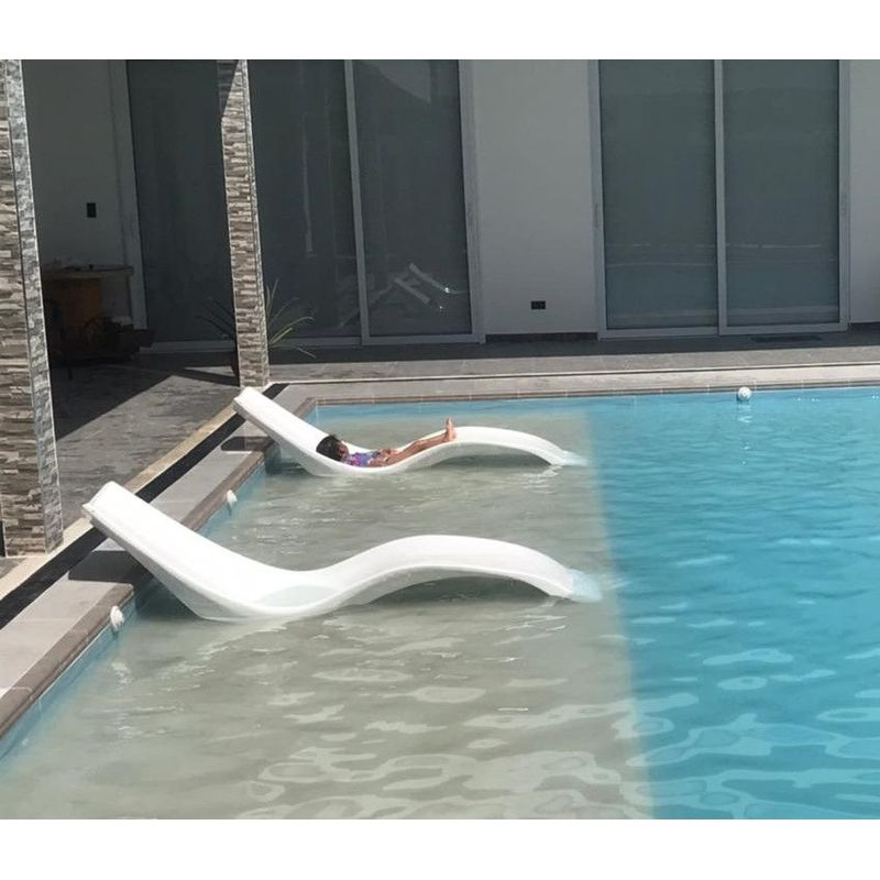 GENERICO - Silla Asoleadora Tumbona Ondas piscina playa jardín