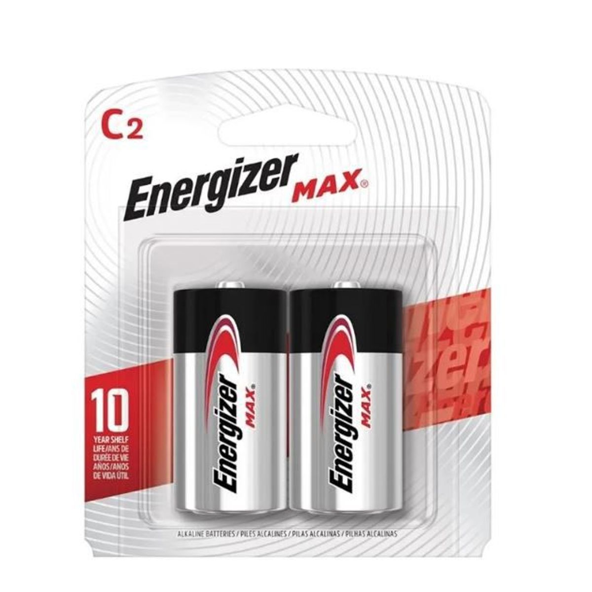 ENERGIZER - Pila Bateria Alcalina Max C2 Energizer Tipo C