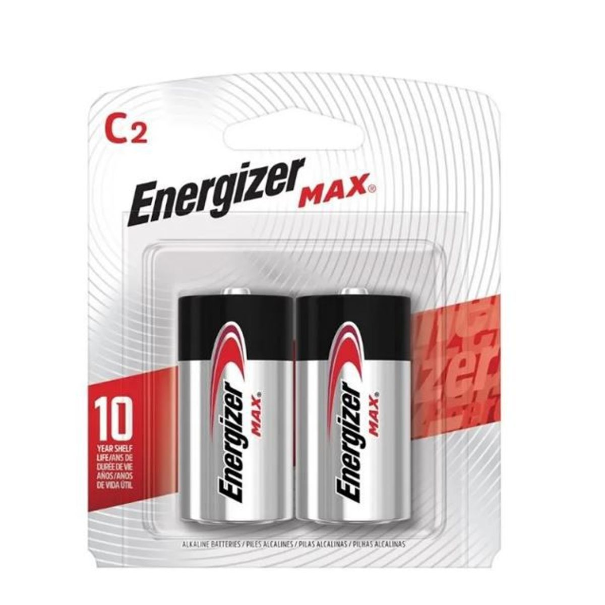 ENERGIZER - Pila Bateria Alcalina Max C2 Energizer Tipo C
