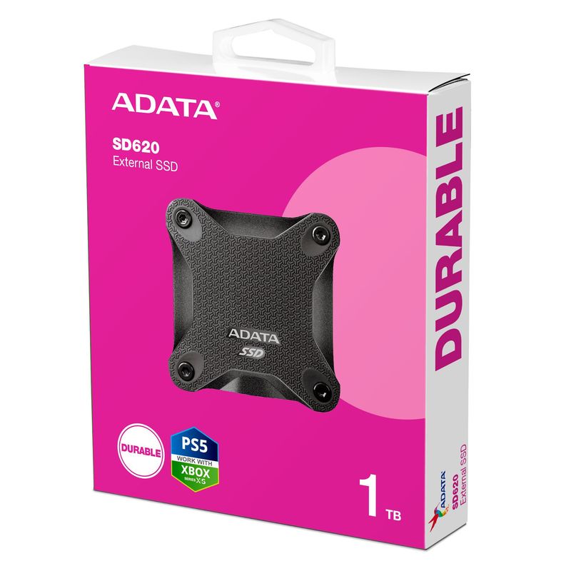 ADATA - Unidad Estado Solido Externo ADATA SD620 1TB Negro