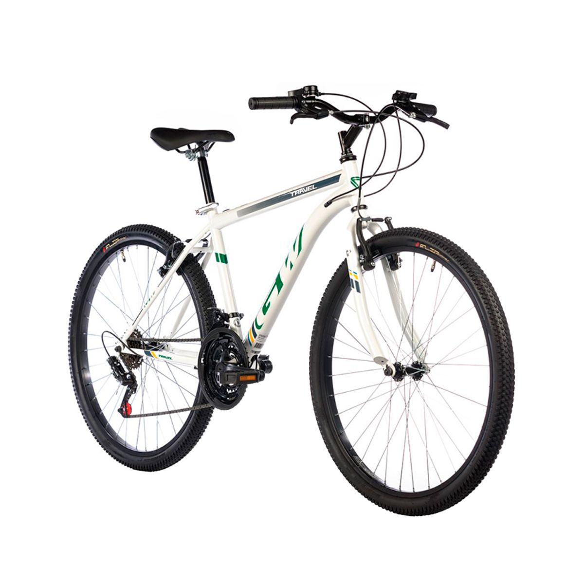 GW - Bicicleta Gw rin 26 Mtb Travel Acero Blanco