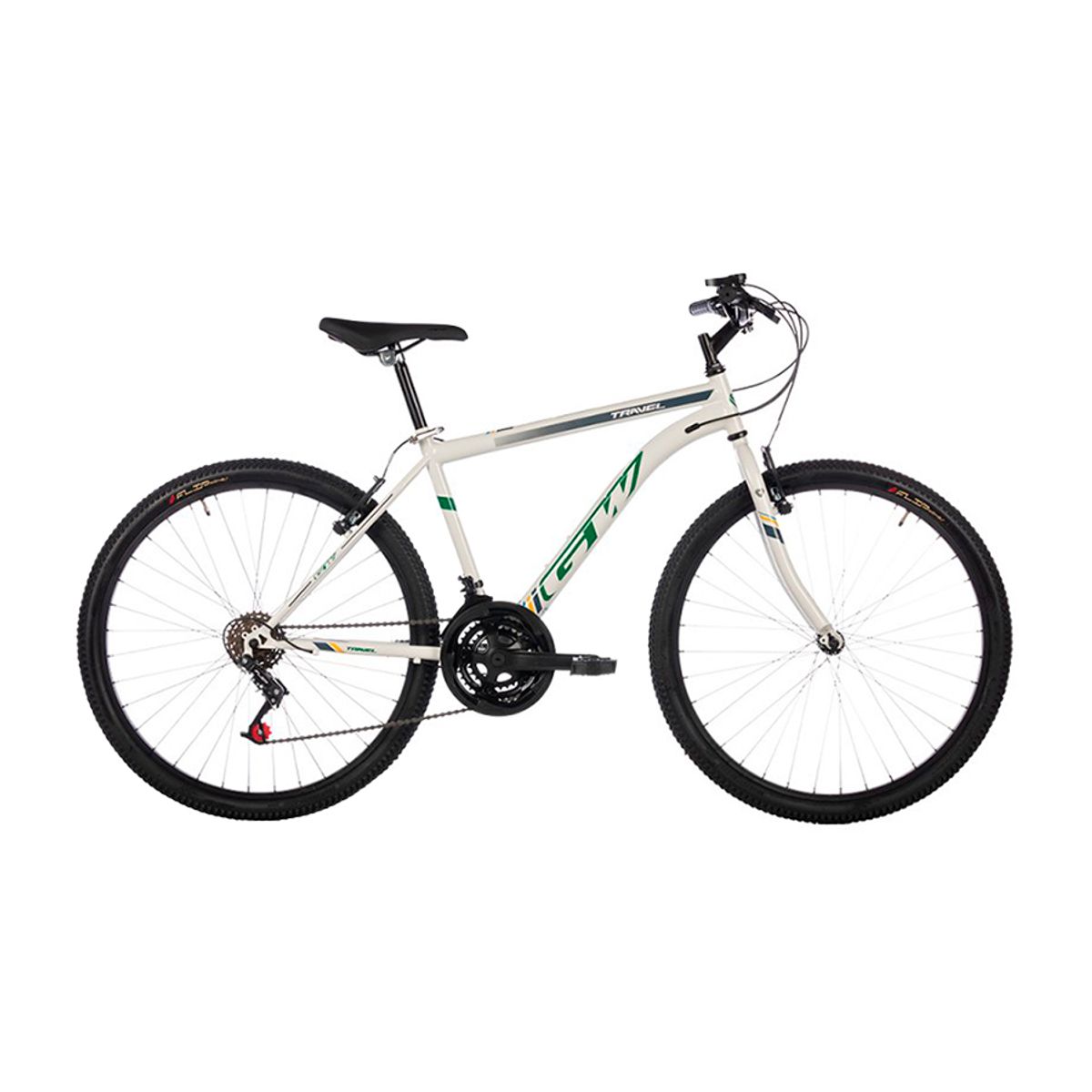 GW - Bicicleta Gw rin 26 Mtb Travel Acero Blanco