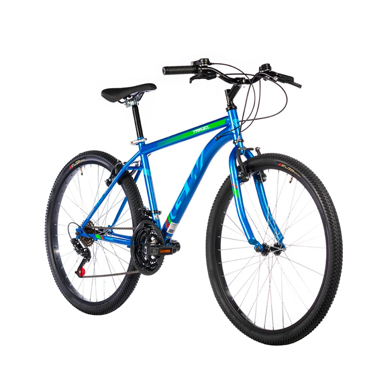 GW - Bicicleta Gw rin 26 Mtb Travel Acero Azul