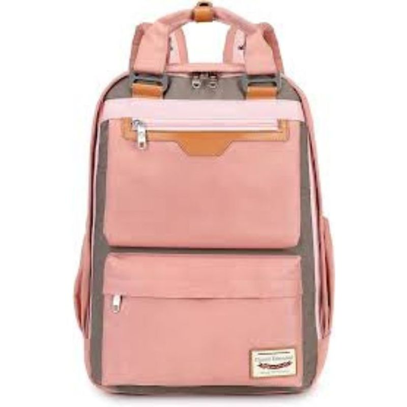 GENERICO - Mochila estudiantíl doble fondo multipropósito