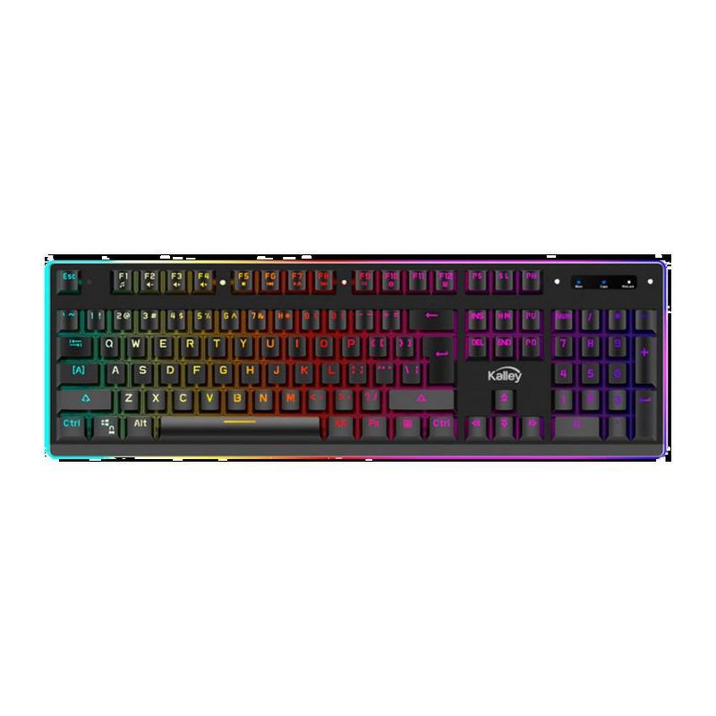 KALLEY - Teclado kalley alámbrico gamer pro k-ggtecsm