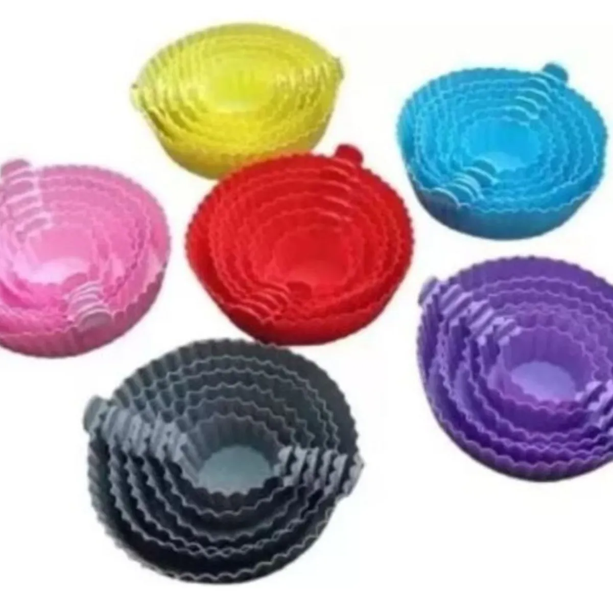 GENERICO - Molde Silicona X6 Un Olla Freidora De Aire