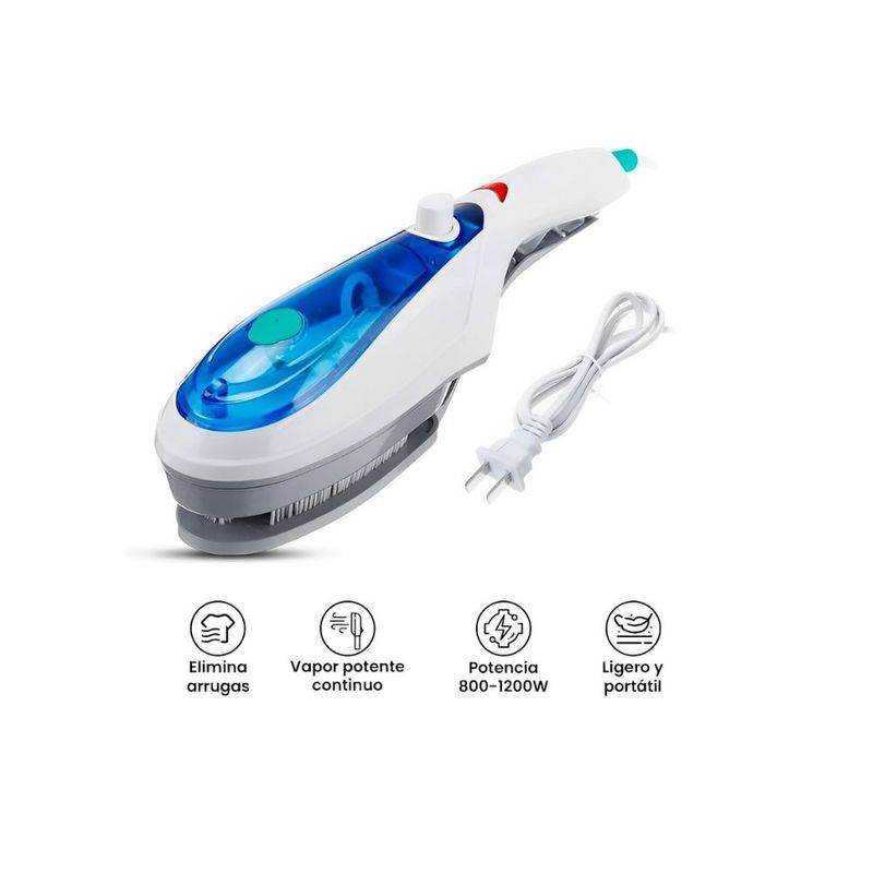 GENERICO - Plancha A Vapor Tobi Portátil Para Viaje Y Hogar Steamer