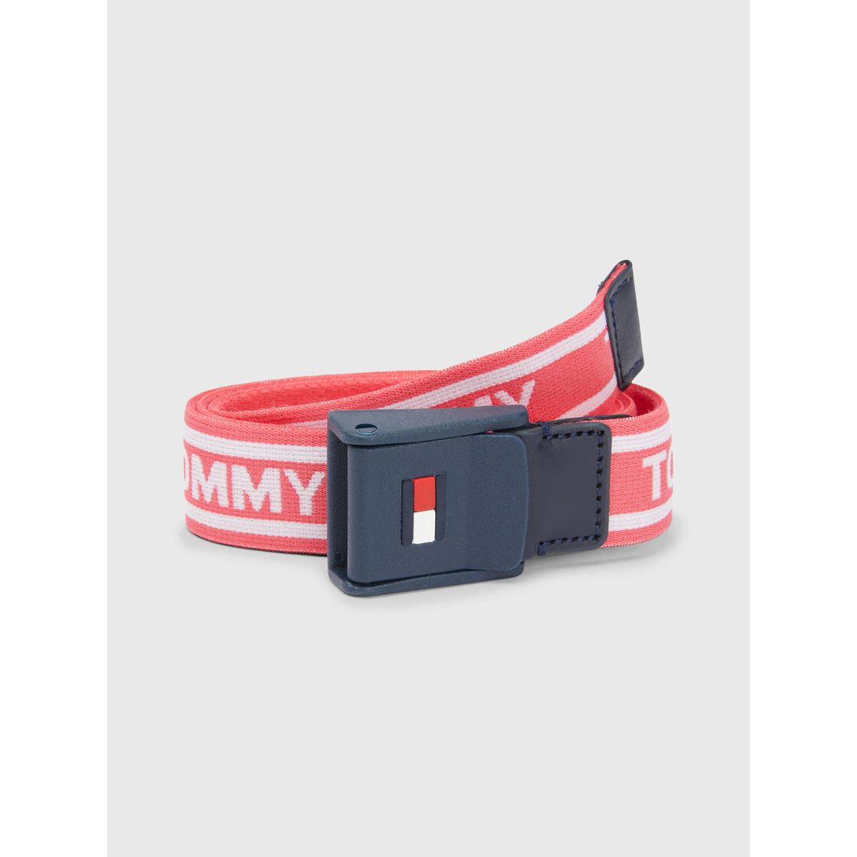 TOMMY HILFIGER - Cinturón De Niños Con Correa Trenzada Unisex Rosa Tommy Hilfiger