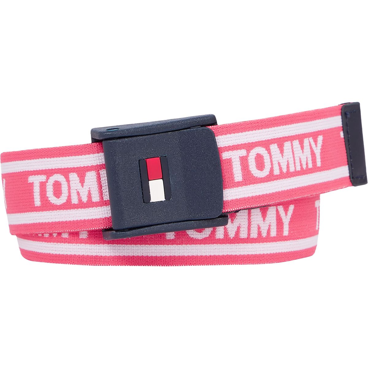 TOMMY HILFIGER - Cinturón De Niños Con Correa Trenzada Unisex Rosa Tommy Hilfiger