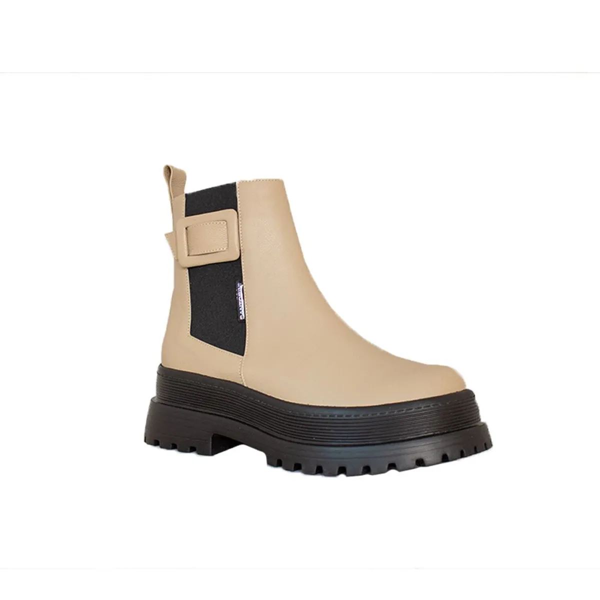 SANTORINI - BOTIN SANTORINI MUJER ARISTA CUERO