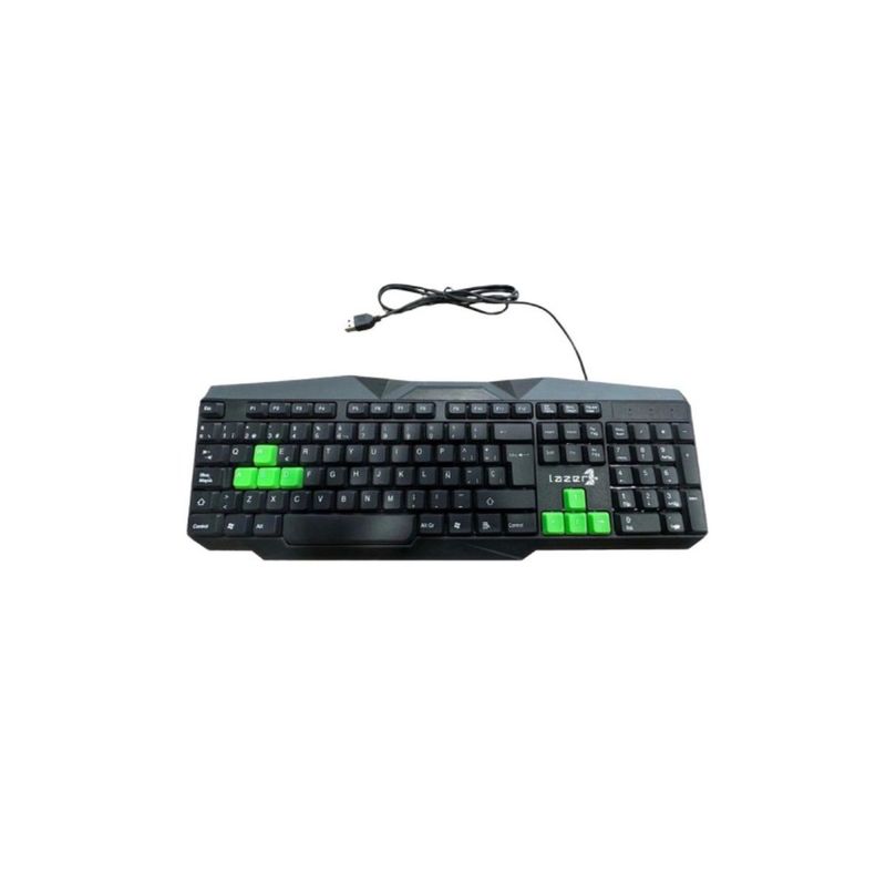 GENERICO - Combo Gamer Teclado y Mouse LZ-552 Conexión USB